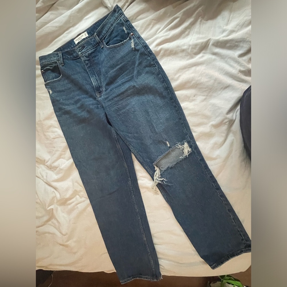Abercrombie & Fitch The 90s Straight Ultra High Rise 31/12R